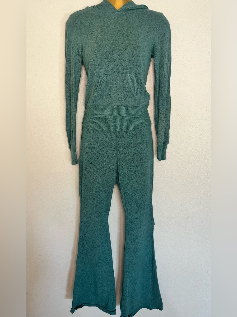 Cozy Women's Knit Lounge Pants - Teal